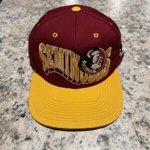 Vintage Florida State Seminoles Script G Cap Snapback New Without Tag